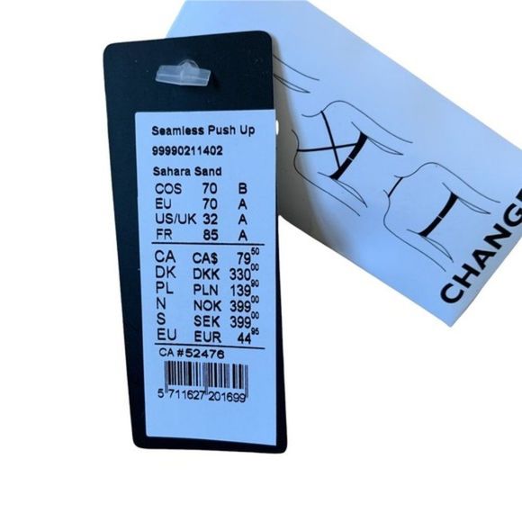 New CHANGE Push Up Bra Size 32A - Picture 5 of 6